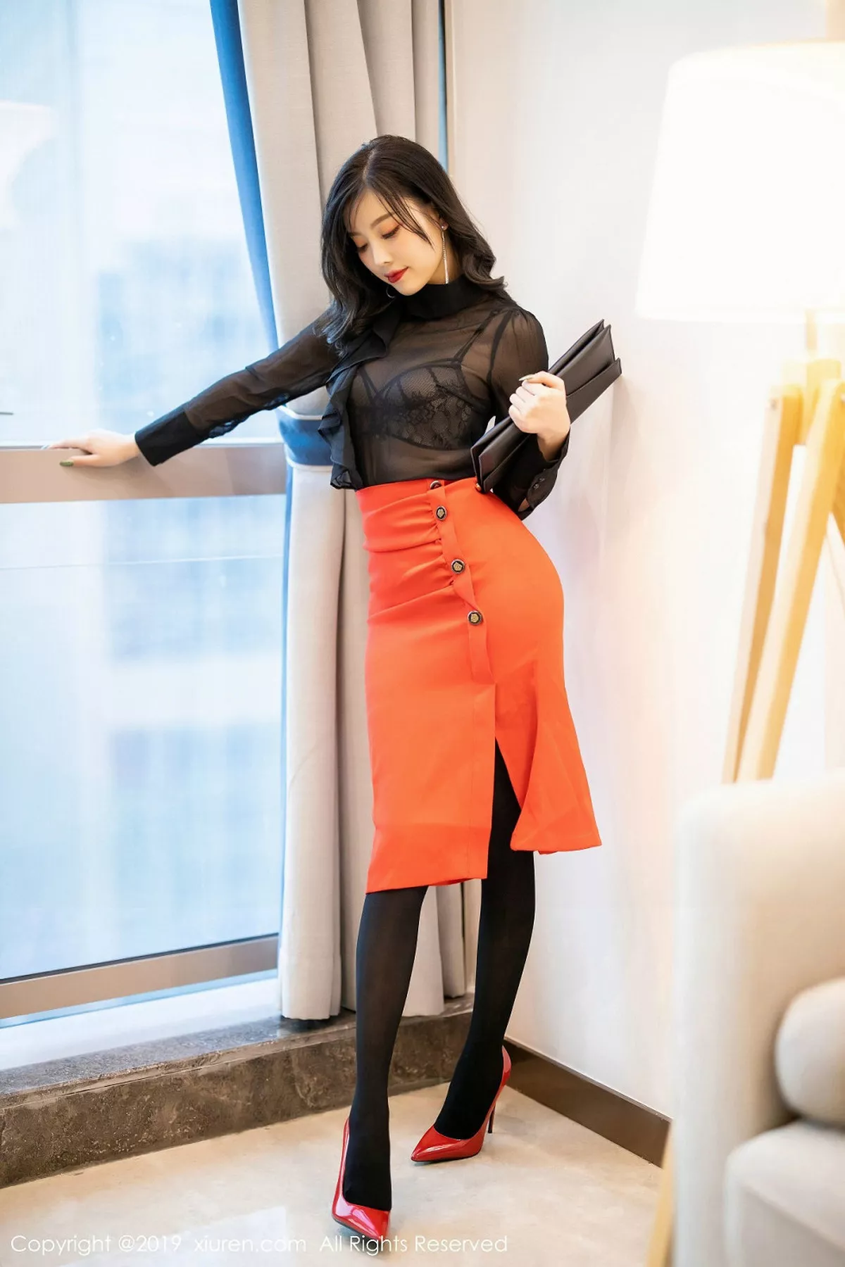 秀人集.com_[XiuRen秀人网]No.1778_女神杨晨晨sugar私房透视情趣内衣配吊带黑丝惹火诱惑写真83P