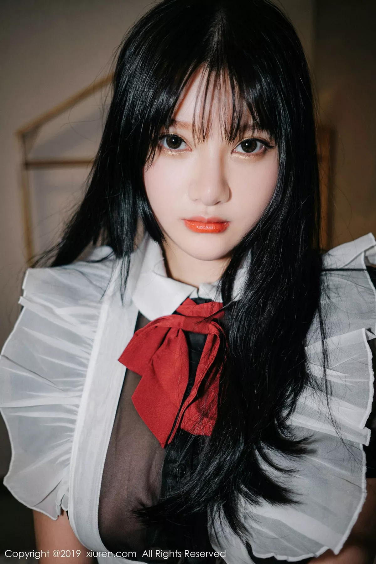 秀人集.com_[XiuRen秀人网]No.1824_嫩模小尤奈私房性感女仆装+黑色透视装秀豪乳妩媚诱惑写真70P