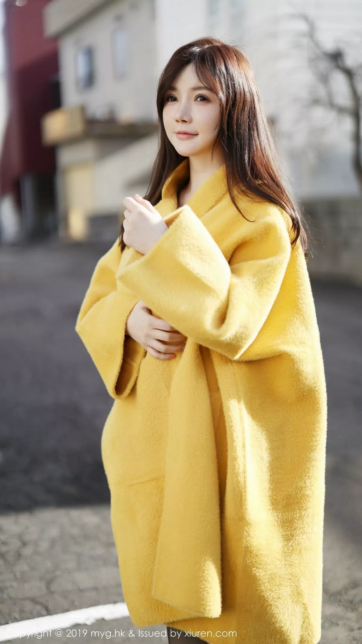 秀人集.com_[MyGirl美媛馆]Vol.418_嫩模糯美子北海道旅拍私房黑色蕾丝内衣秀傲人豪乳诱惑写真80P