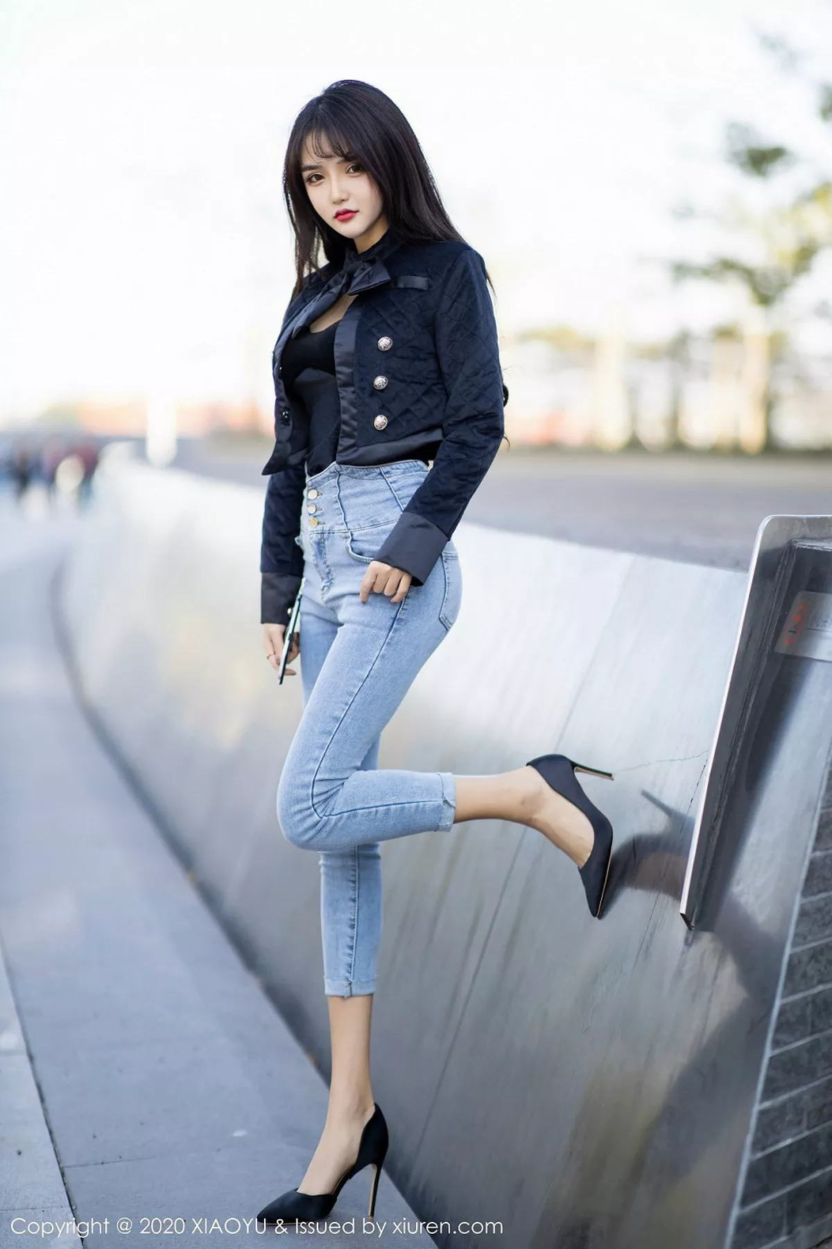 秀人集.com_[XiaoYu画语界]Vol.235_嫩模Miko酱吖私房床上性感黑色内衣秀火辣身材诱惑写真103P