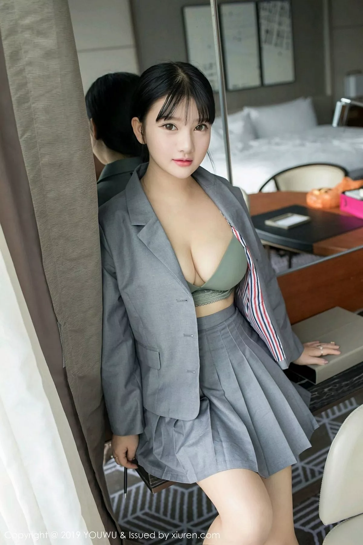 秀人集.com_[YouWu尤物馆]Vol.138_巨乳嫩模小尤奈私房黑色高叉连体内衣秀傲人豪乳诱惑写真59P