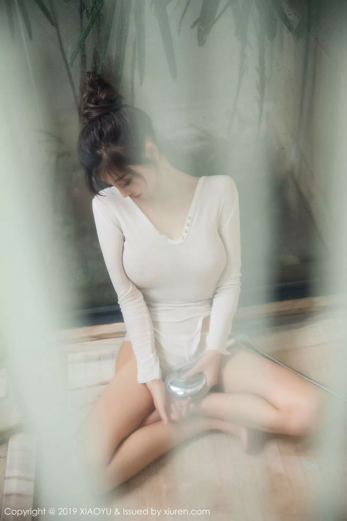 秀人集.com_[XiaoYu画语界]Vol.025_女神杨晨晨sugar私房浴室里白色薄纱半露豪乳湿身诱惑写真65P