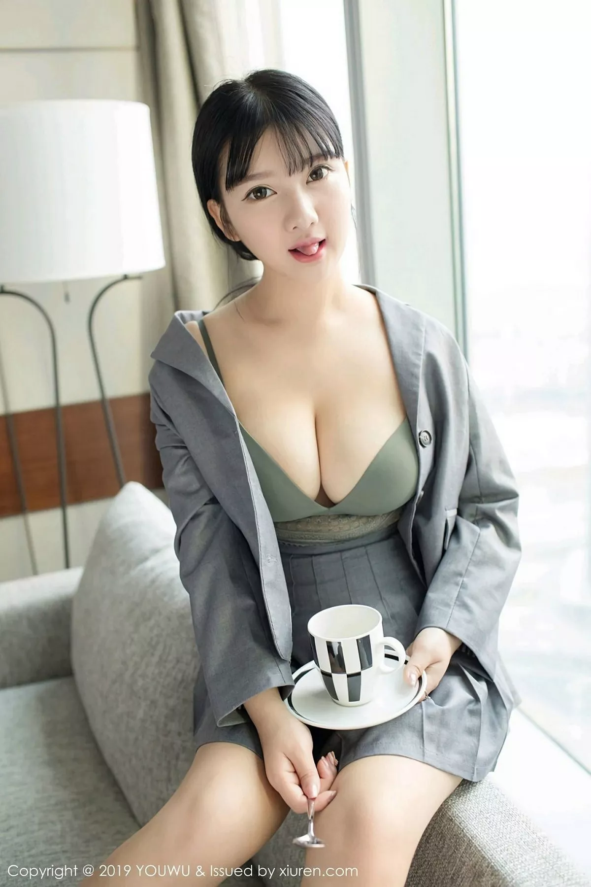 秀人集.com_[YouWu尤物馆]Vol.138_巨乳嫩模小尤奈私房黑色高叉连体内衣秀傲人豪乳诱惑写真59P