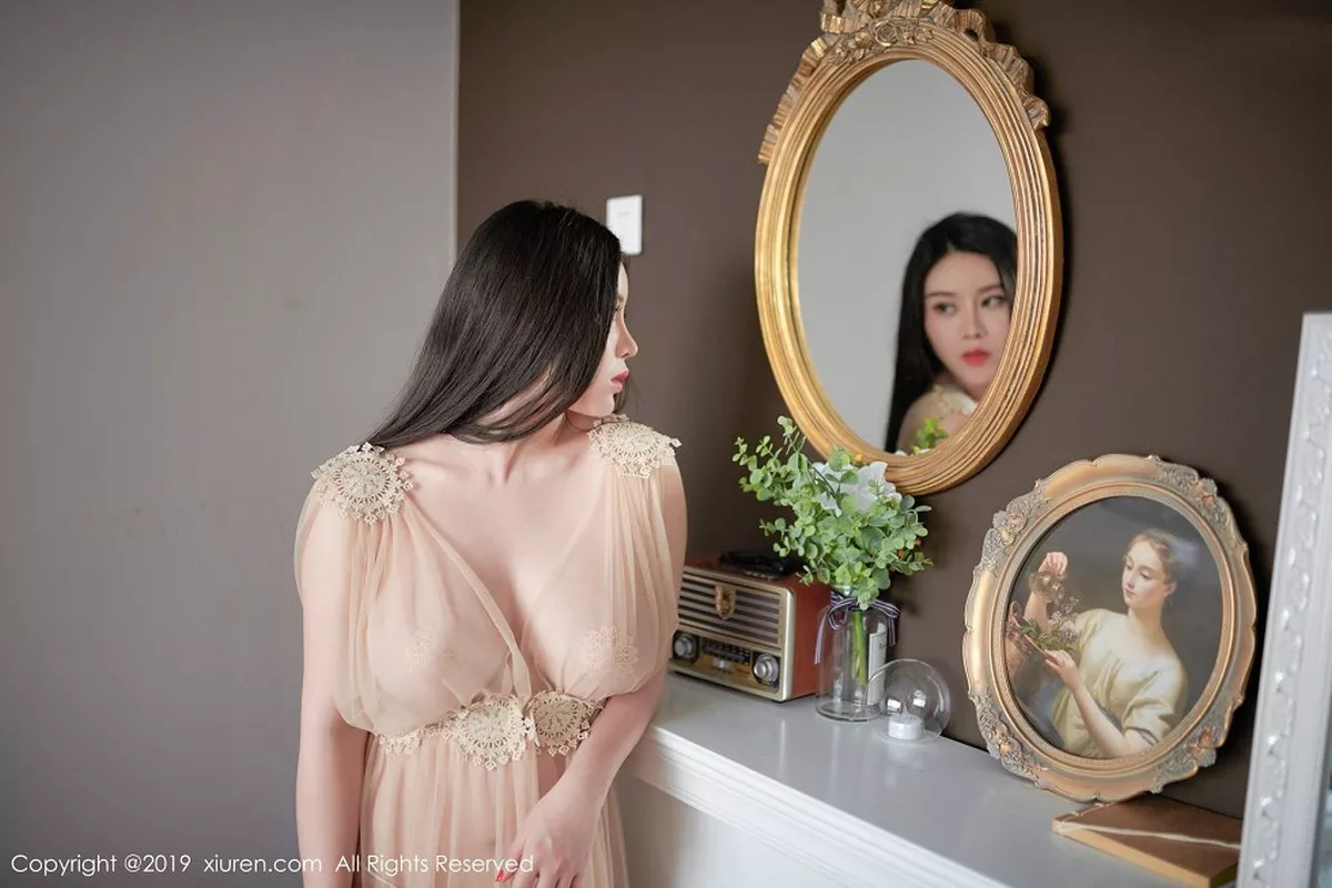 秀人集.com_[XiuRen秀人网]No.1366_嫩模戴渃欣私房粉色薄纱情趣内衣透视秀豪乳极致诱惑写真45P