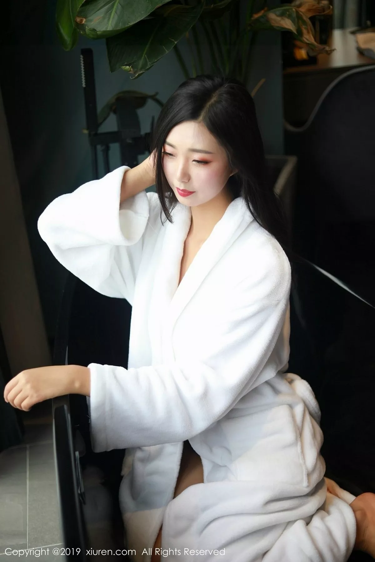 秀人集.com_[XiuRen秀人网]No.1382_嫩模宋-KiKi私房黑色高叉连体内衣半脱露豪乳喷血诱惑写真48P