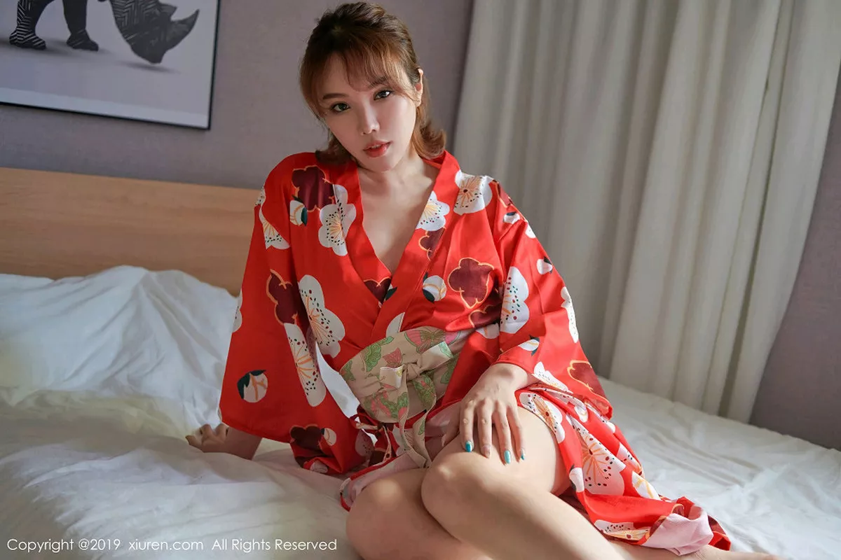 秀人集.com_[XiuRen秀人网]No.1549_女神黄乐然韩国旅拍私房日式和服半露豪乳惹火诱惑写真56P