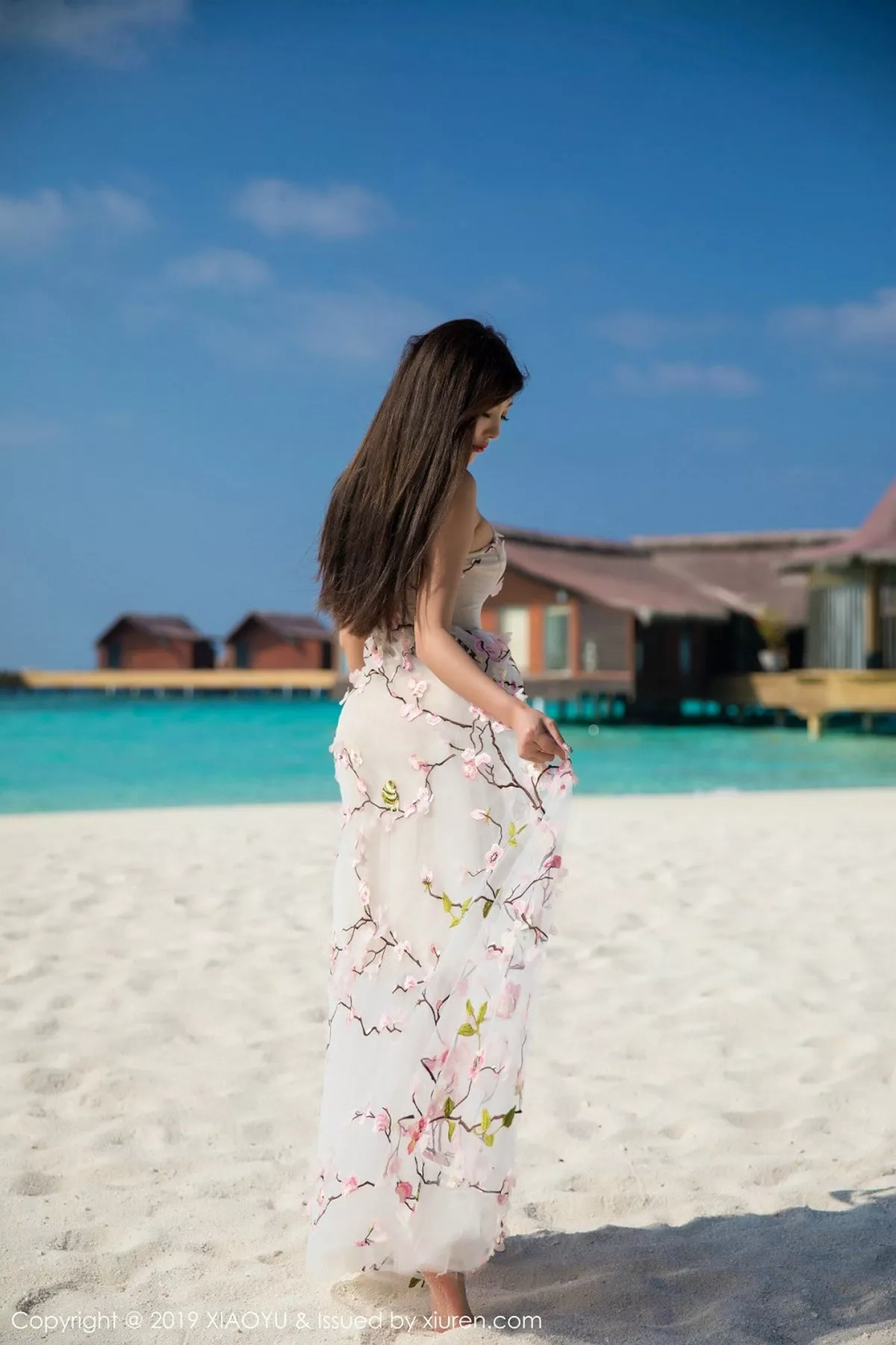 秀人集.com_[XiaoYu画语界]Vol.109_女神杨晨晨sugar马尔代夫旅拍私房性感白色内衣惹火诱惑写真55P