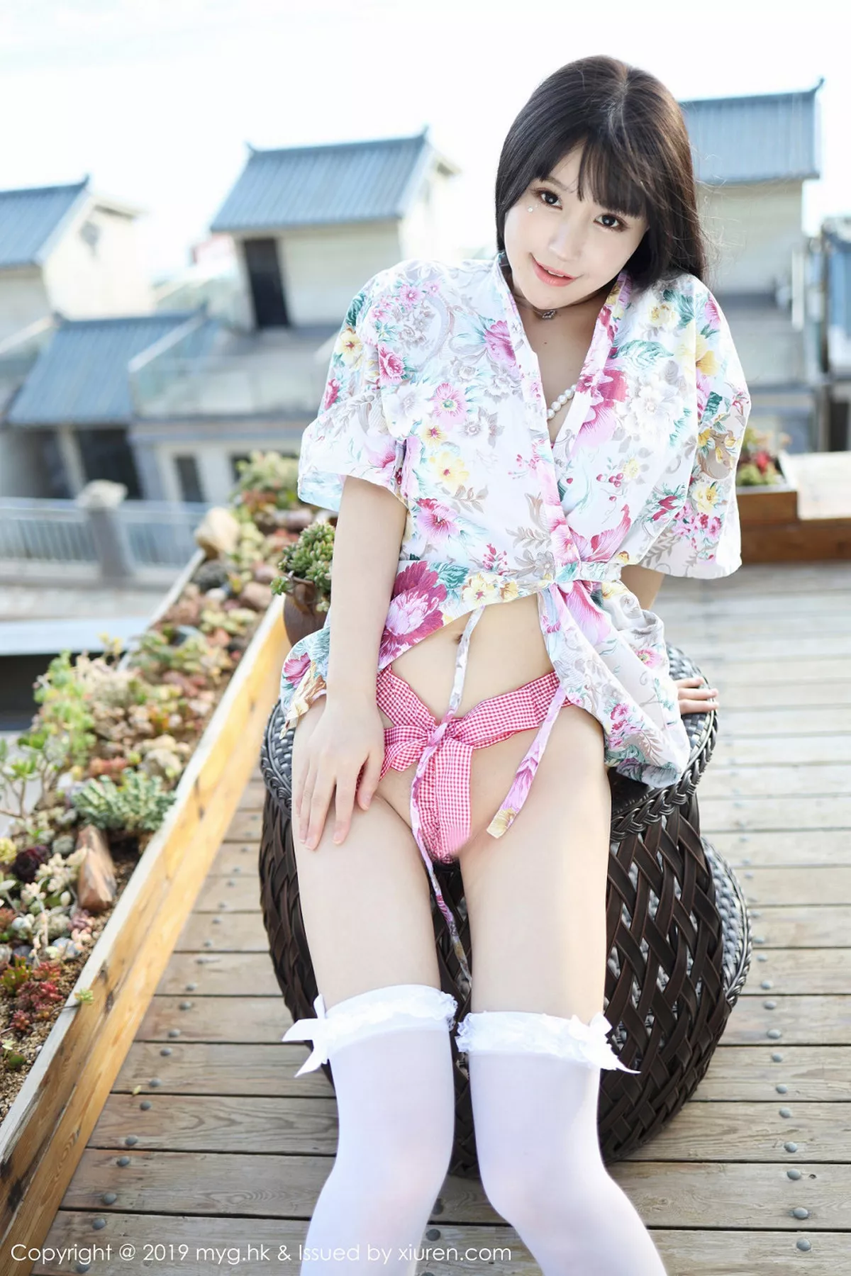 秀人集.com_[MyGirl美媛馆]Vol.373_女神Flower朱可儿大理旅拍户外情趣内衣配白丝袜诱惑写真62P