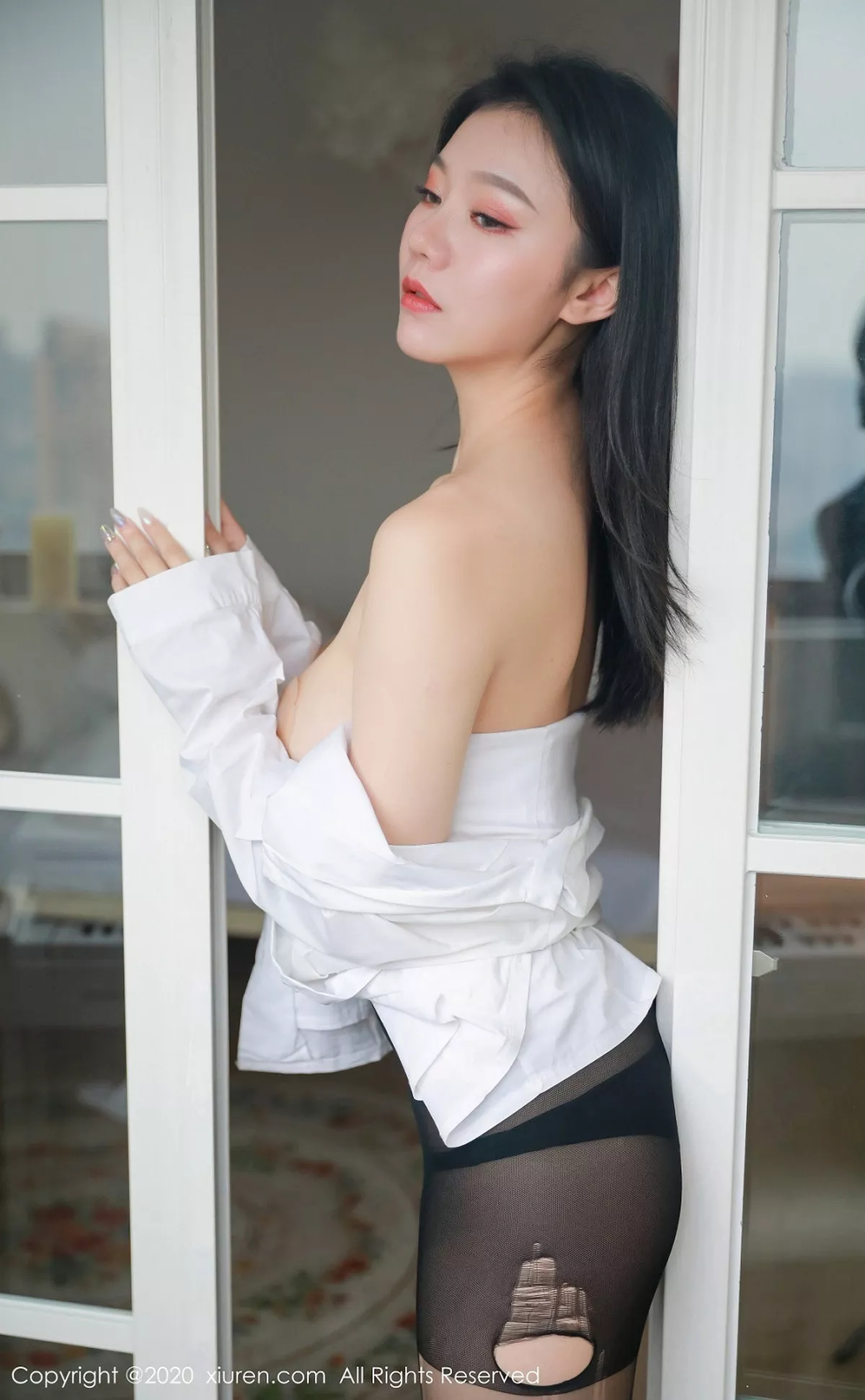 秀人集.com_[XiuRen秀人网]No.1957_嫩模Anran私房真空白衬衣半脱露豪乳遮点极致诱惑写真62P