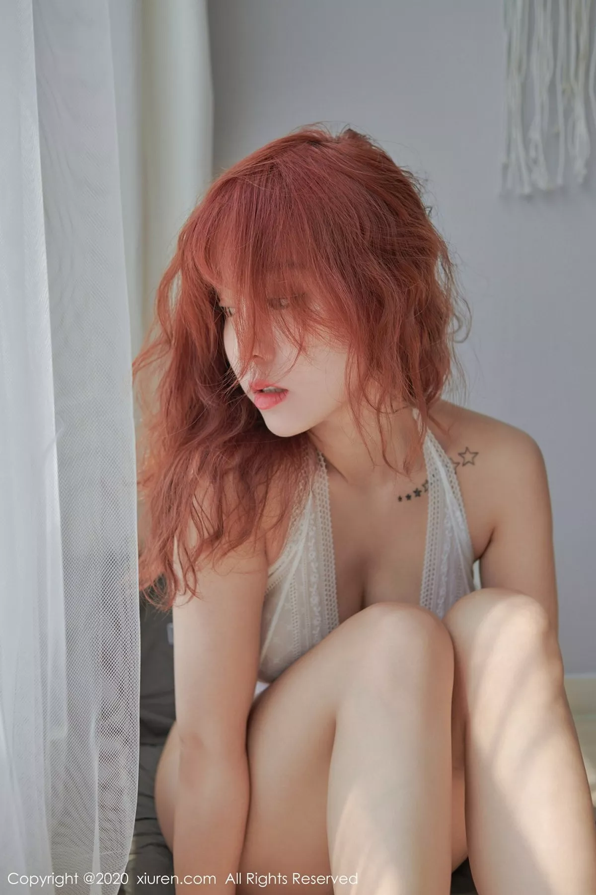 秀人集.com_[XiuRen秀人网]No.2026_性感女神王雨纯私房白色蕾丝内衣+超薄无内肉丝撩人姿势诱惑写真67P