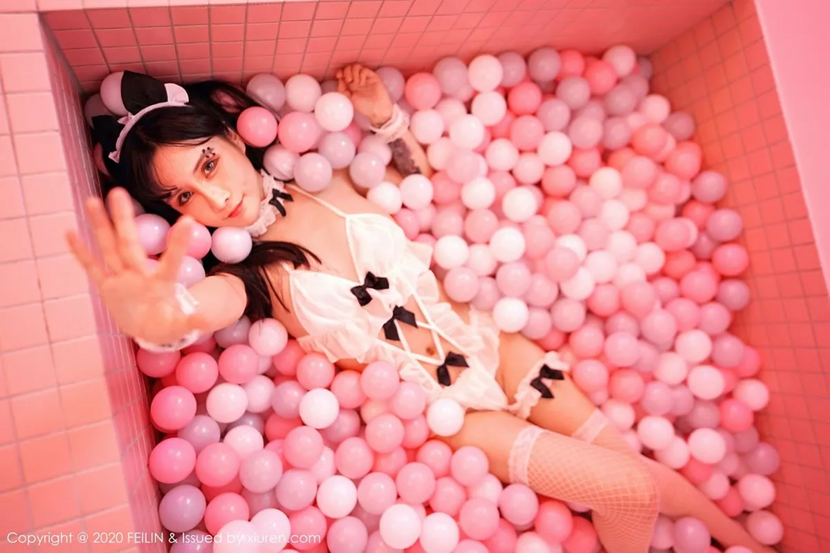 秀人集.com_[FeiLin嗲囡囡]VOL.229_嗲囡囡最新一期模特合集三大美女私房内衣撩人诱惑写真90P