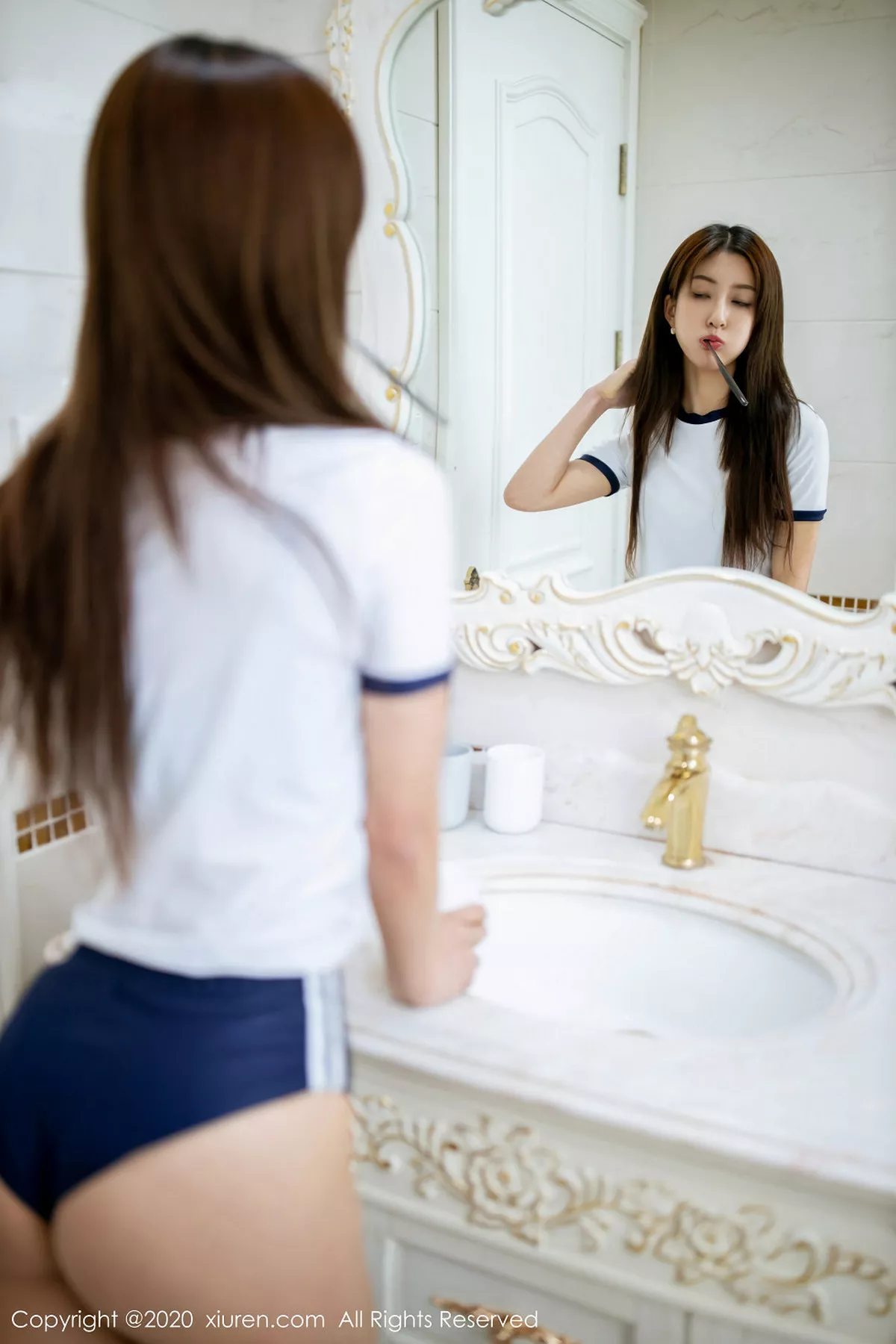 秀人集.com_[XiuRen秀人网]No.1975_嫩模林文文yooki私房浴室里体操服湿身秀完美身材诱惑写真66P