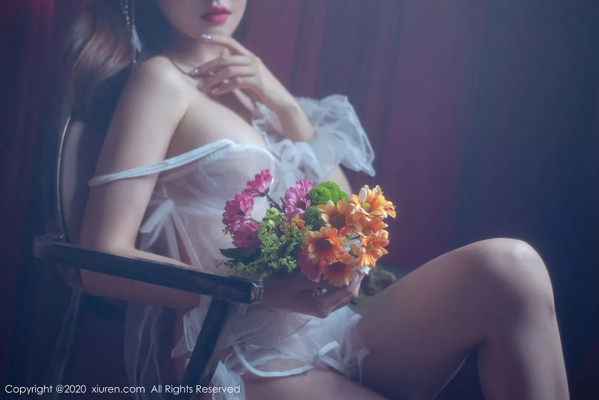 秀人集.com_[XiuRen秀人网]No.1980_嫩模沈梦瑶私房纯白蕾丝内衣透视秀火辣身材完美诱惑写真40P