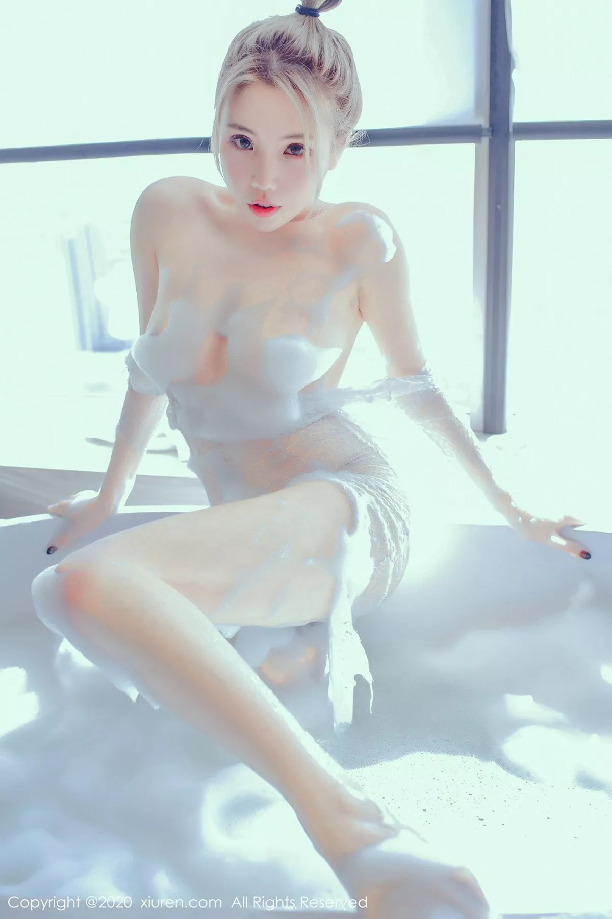 秀人集.com_[XiuRen秀人网]No.2231_嫩模黄乐然私房浴缸里全裸泡泡浴秀傲人豪乳喷血诱惑写真90P