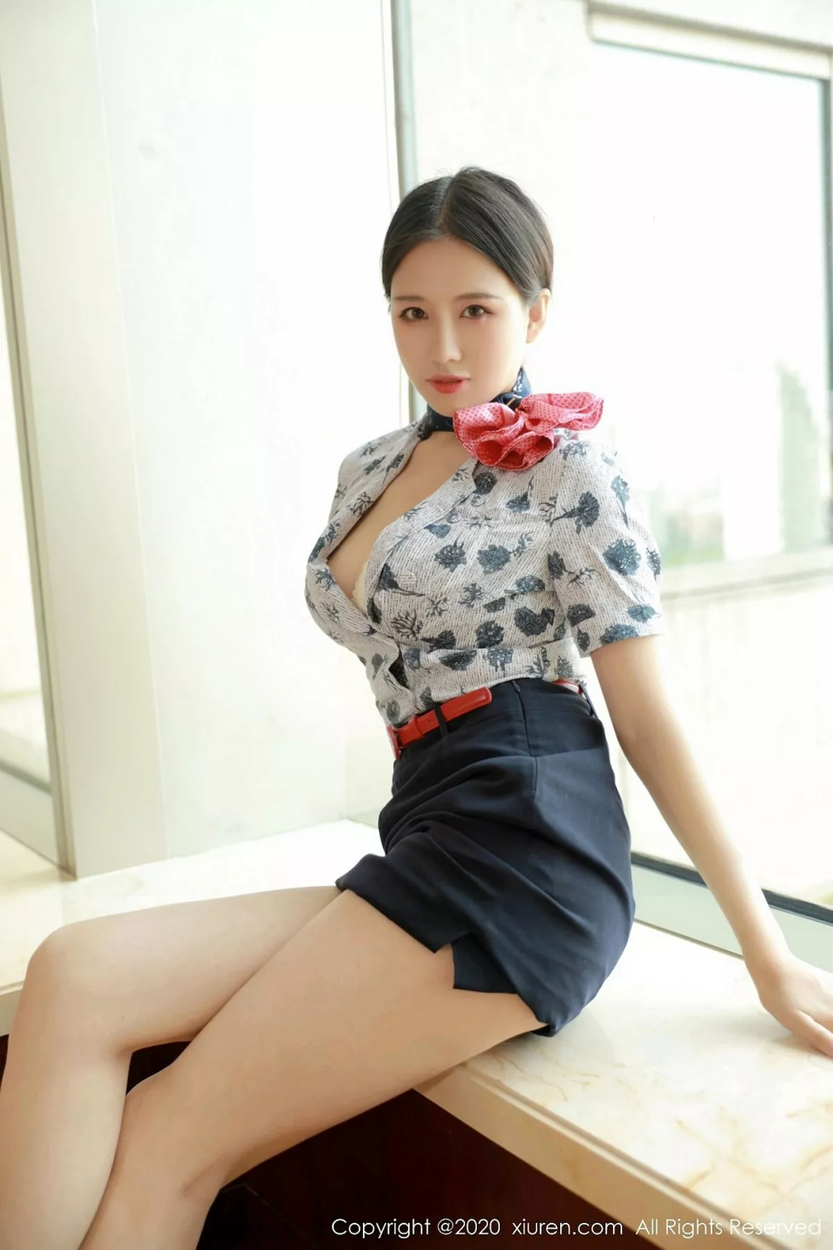 秀人集.com_[XiuRen秀人网]No.2179_嫩模月音瞳私房性感空乘制服全脱秀火辣美体极致诱惑写真45P