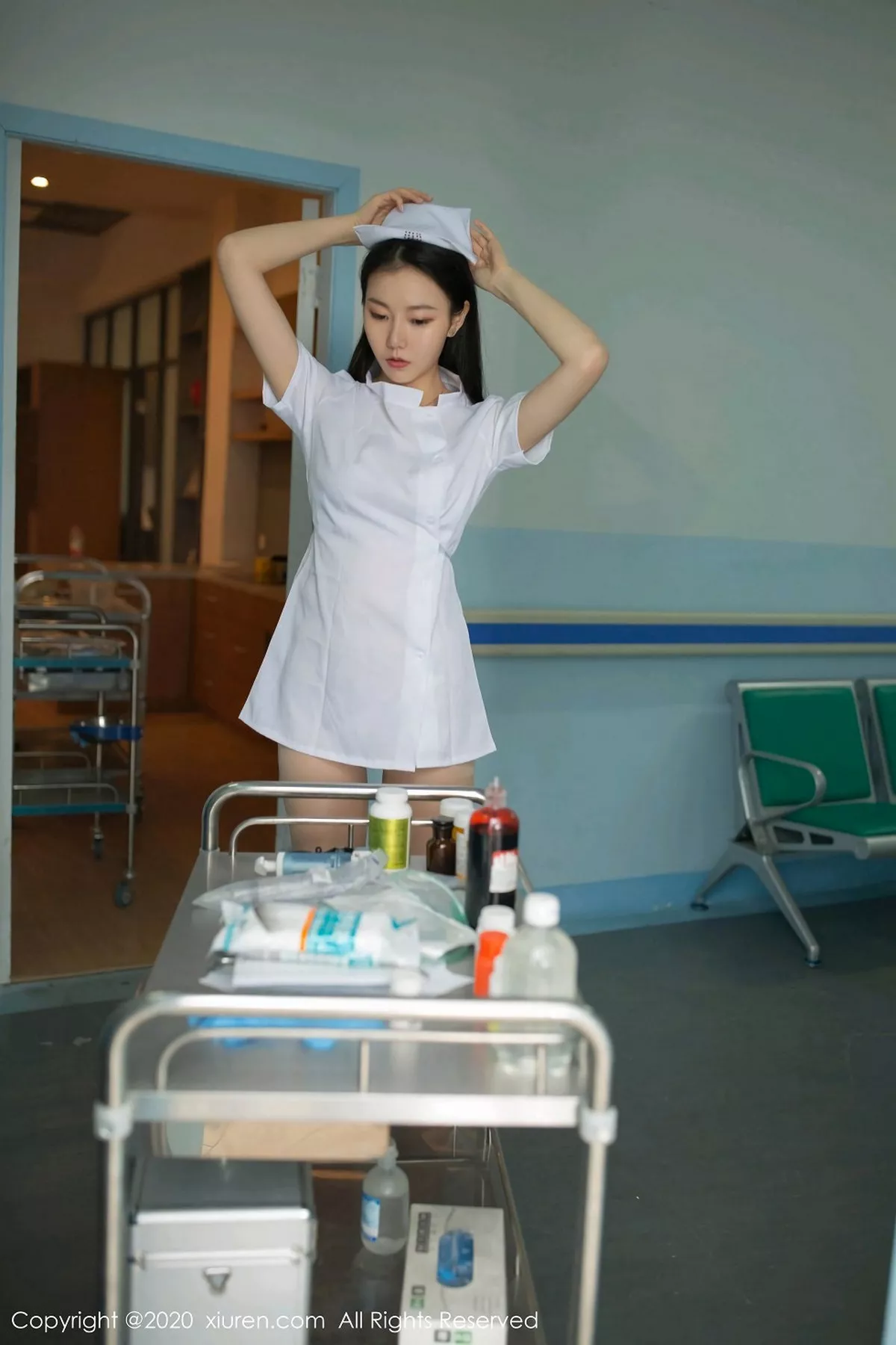 秀人集.com_[XiuRen秀人网]No.2181_嫩模安然Maleah护士制服主题半脱露性感内衣开档肉丝诱惑写真102P