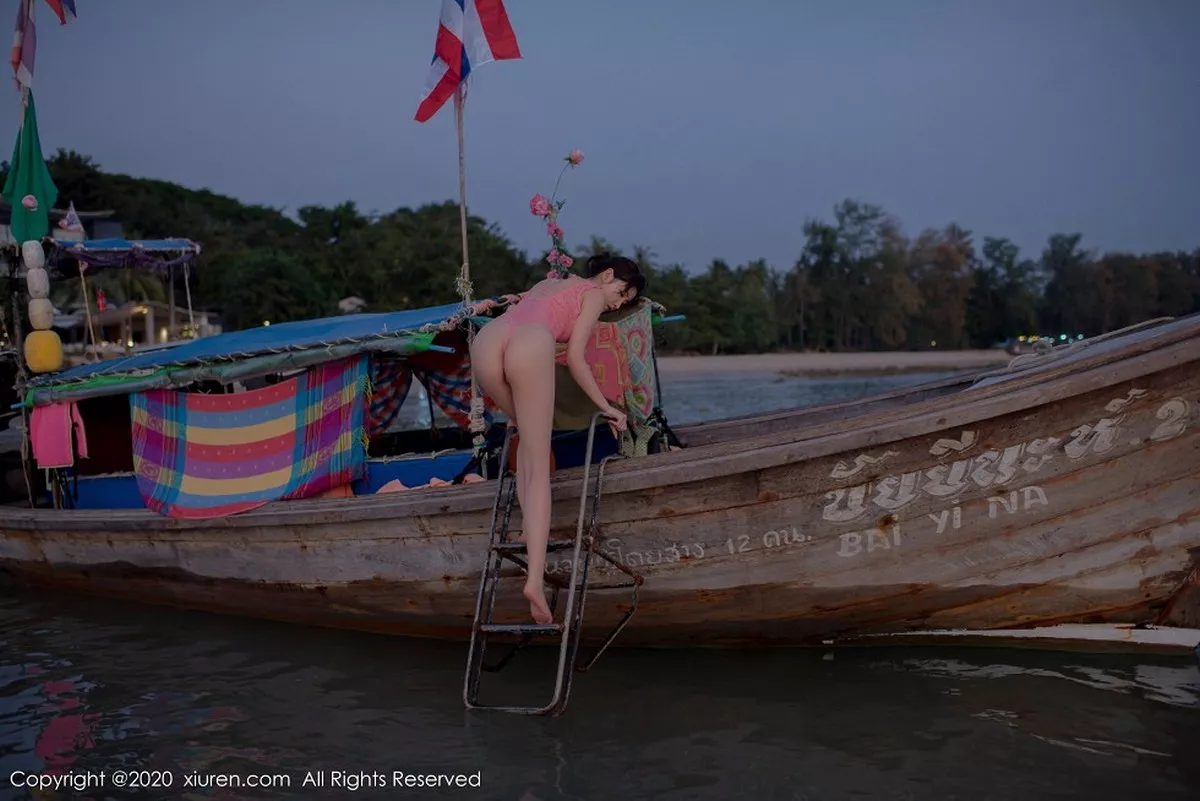 秀人集.com_[XiuRen秀人网]No.2340_嫩模沈梦瑶泰国甲米海边主题粉红色蕾丝内衣秀火辣身材诱惑写真78P