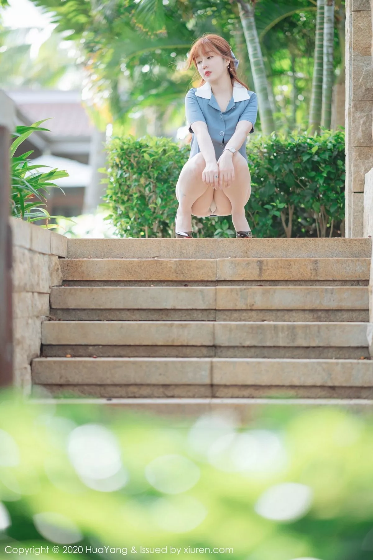 秀人集.com_[HuaYang花漾]Vol.257_女神王雨纯三亚旅拍户外职业装配无内肉丝裤袜诱惑写真87P