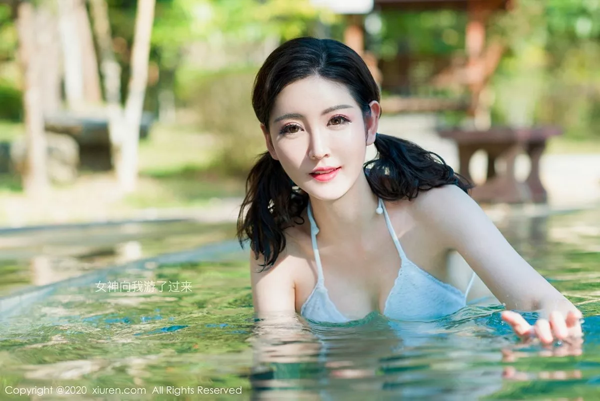 秀人集.com_[XiuRen秀人网]No.2265_女神沈梦瑶户外泳池性感蕾丝情趣内衣秀火辣身材极致诱惑写真70P