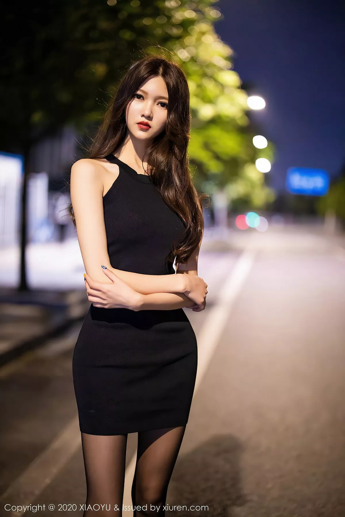 秀人集.com_[XiaoYu画语界]Vol.374_嫩模程程程魅惑黑丝车拍+私房无内黑丝裤袜撩人诱惑写真71P