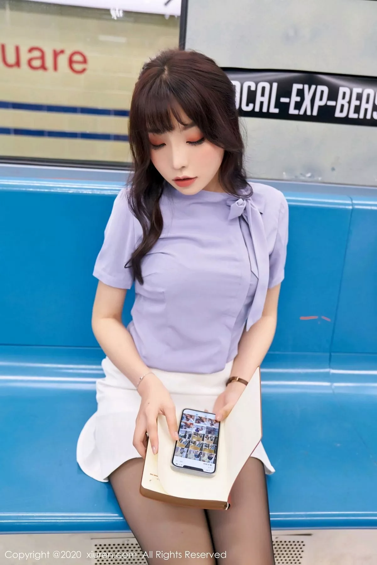 秀人集.com_[XiuRen秀人网]No.2834_女神芝芝Booty真实地铁场景剧情黑丝裤袜半脱露翘臀诱惑写真73P