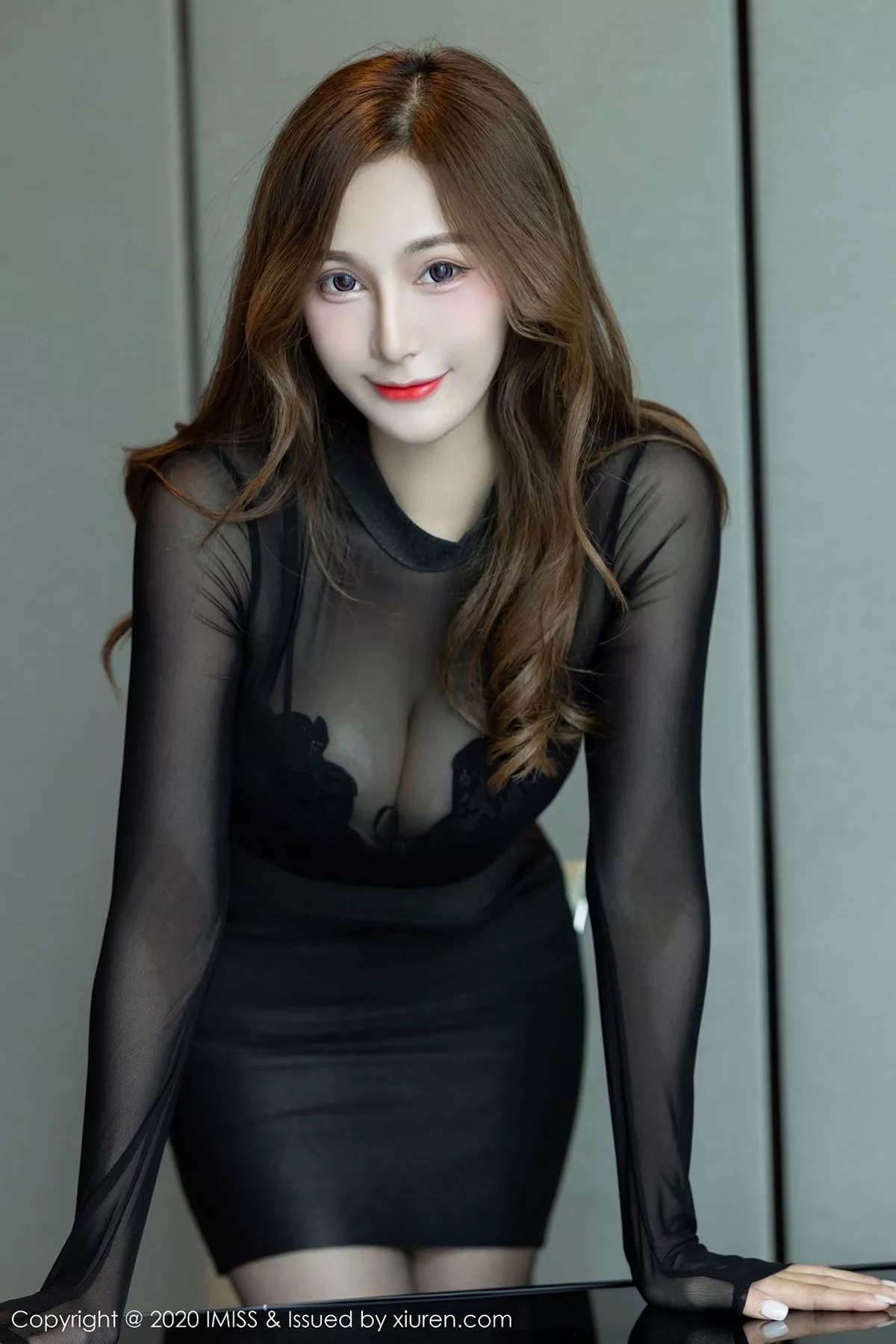 秀人集.com_[IMISS爱蜜社]Vol.529_气质女神Lavinia肉私房性感黑色内衣露玲珑有致身材诱惑写真53P