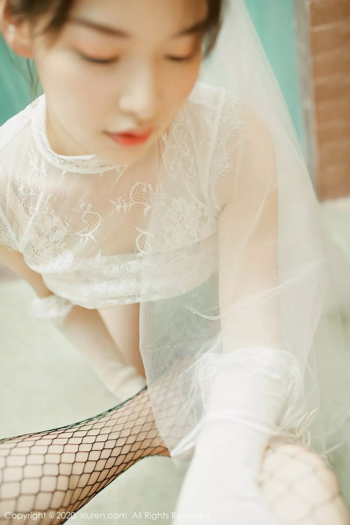 秀人集.com_[XiuRen秀人网]No.2848_嫩模范京宜私房洞房花烛夜主题白色蕾丝内衣透视秀惹火身材写真64P
