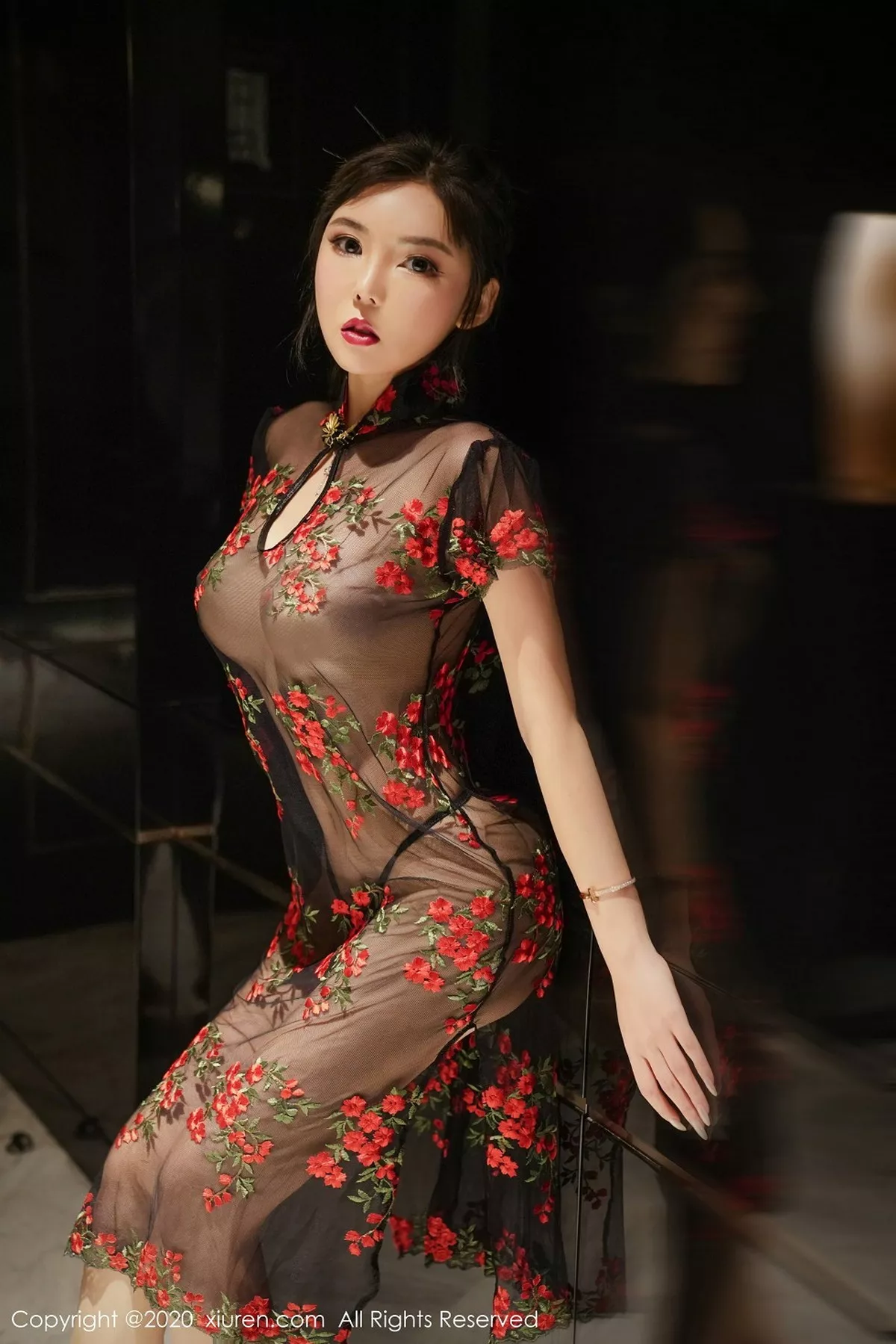 秀人集.com_[XiuRen秀人网]No.2849_嫩模萌汉药baby＆张雨萌韵味典雅旗袍主题撩人姿势惹火诱惑写真45P