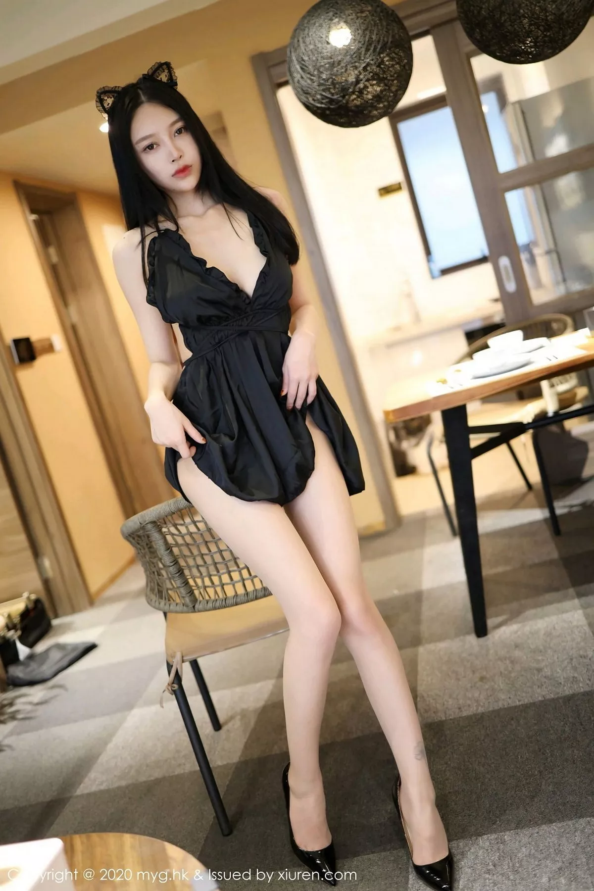 秀人集.com_[MyGirl美媛馆]Vol.457_女神唐琪儿神秘蒙面主题黑色低胸连身裙秀白嫩豪乳诱惑写真113P