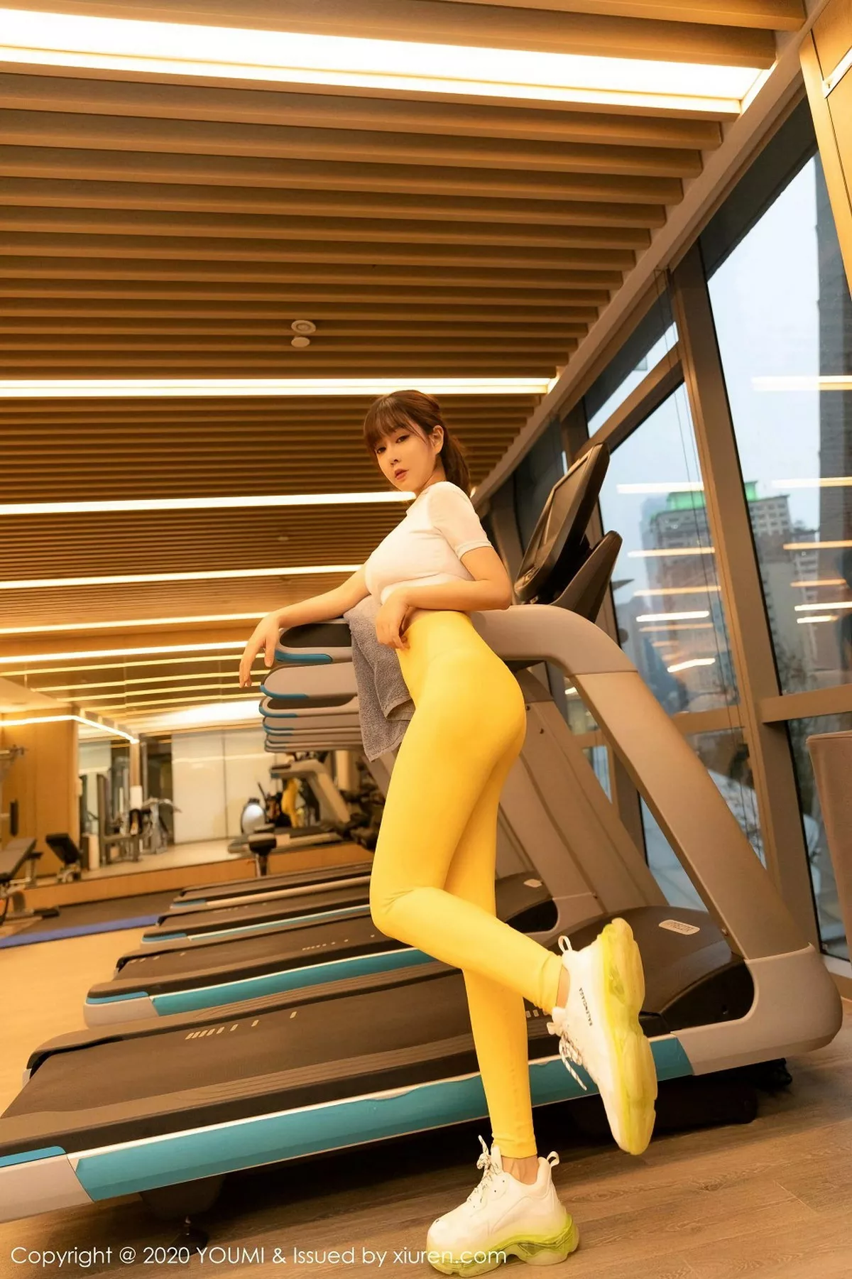 秀人集.com_[YouMi尤蜜荟]Vol.573_女神王雨纯健身房性感运动内衣紧身秀完美身材诱惑写真64P