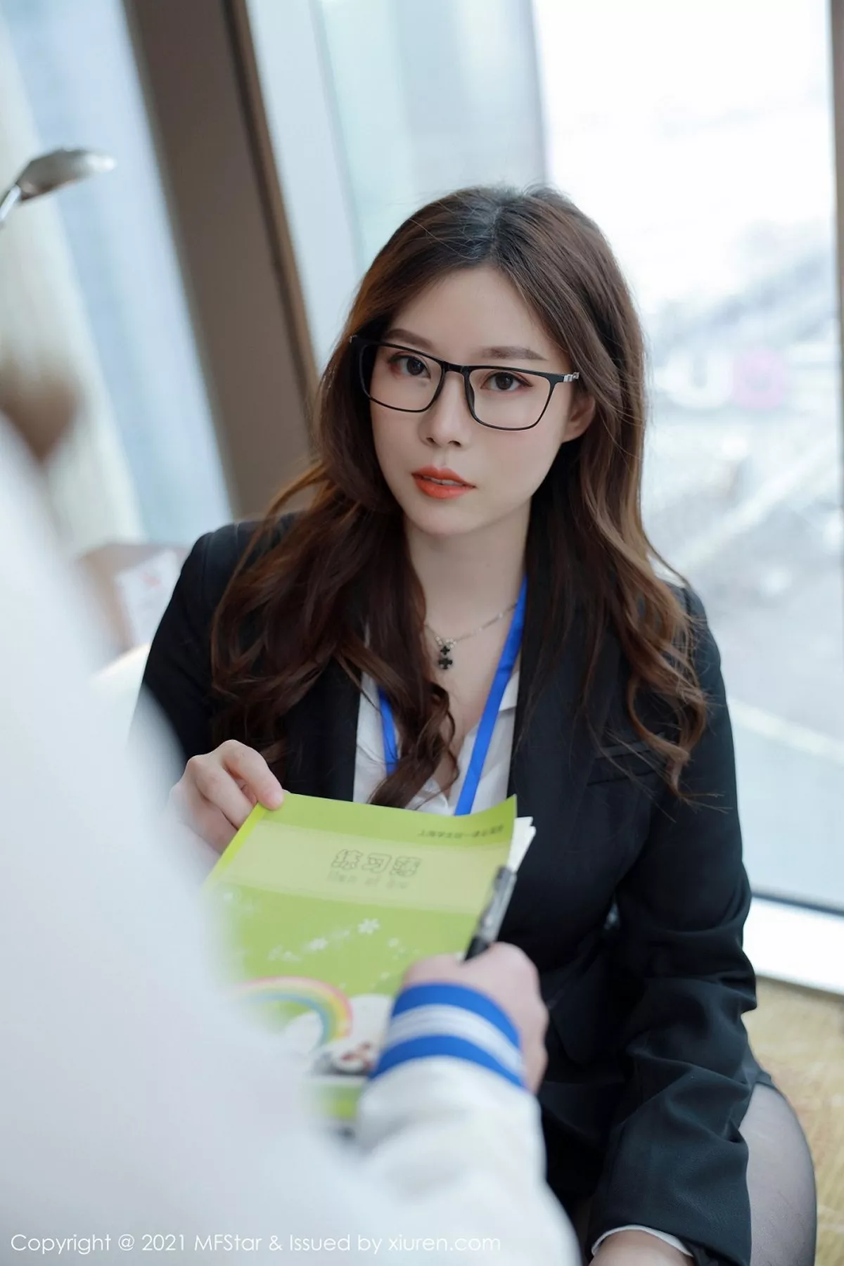 秀人集.com_[MFStar模范学院]Vol.451_模范学院模特合集丽质模特演绎师生情私房角色剧情写真53P