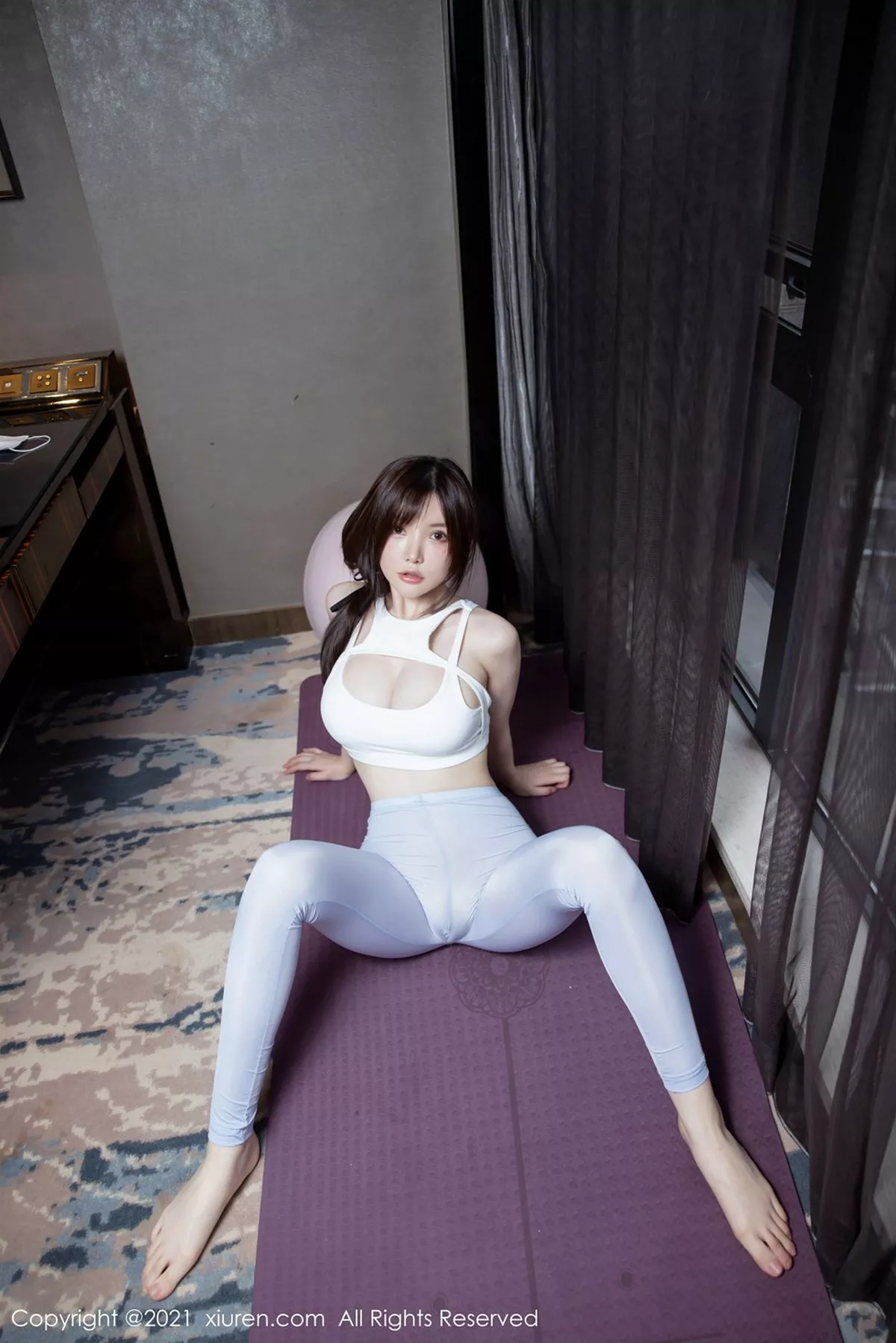 秀人集.com_[XiuRen秀人网]No.3087_女神糯美子Mini健身房紧身运动内衣秀火辣身材撩人姿势诱惑写真44P