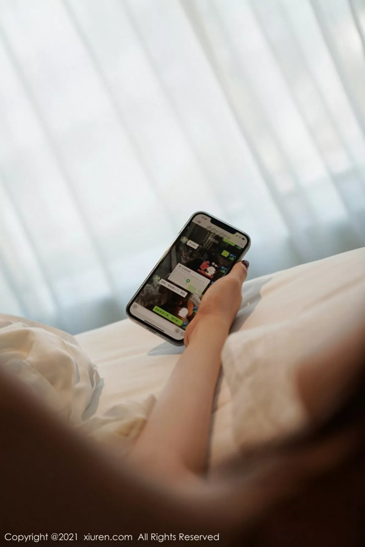 秀人集.com_[XiuRen秀人网]No.3110_嫩模芝芝Booty澳门旅拍睡衣女友视觉红色丁字裤秀翘臀诱惑写真88P