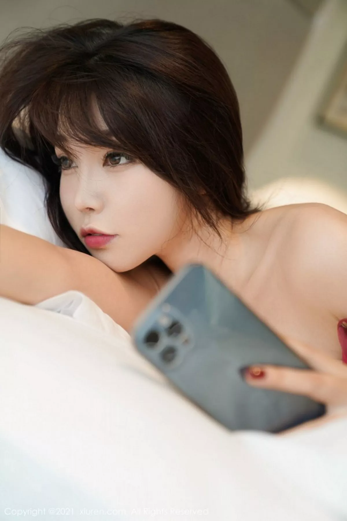 秀人集.com_[XiuRen秀人网]No.3110_嫩模芝芝Booty澳门旅拍睡衣女友视觉红色丁字裤秀翘臀诱惑写真88P