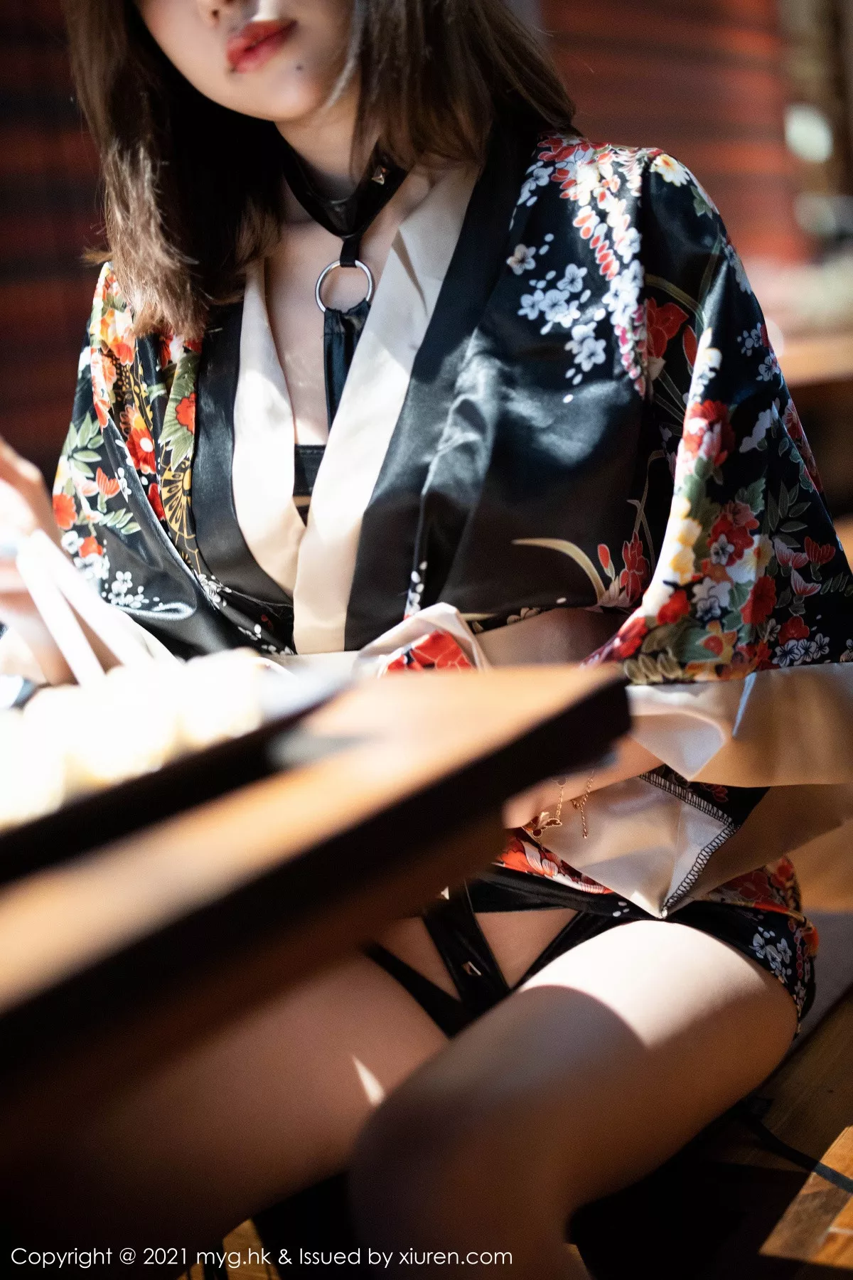 秀人集.com_[MyGirl美媛馆]Vol.501_女神绮里嘉Carina约会男友剧情主题黑色情趣内衣惹火诱惑写真73P