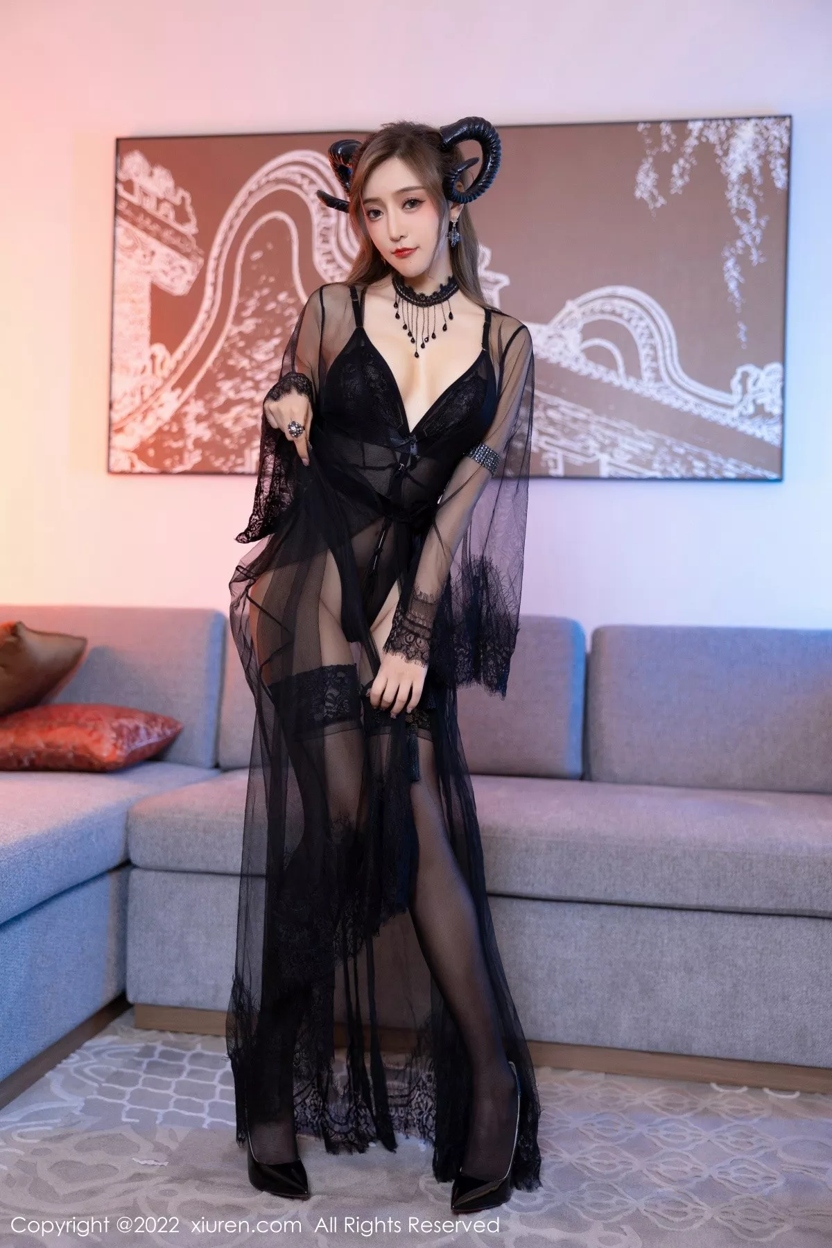 秀人集.com_[XiuRen秀人网]No.5396_女神王馨瑶yanni私房性感轻透网纱配黑色蕾丝内衣完美诱惑写真82P