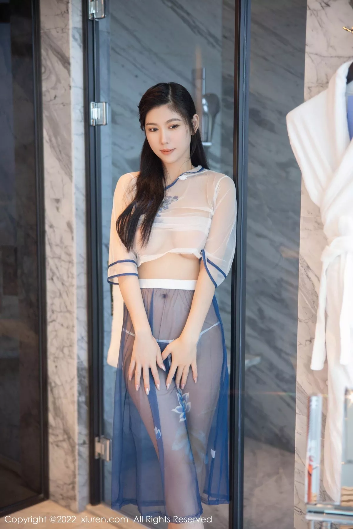 秀人集.com_[XiuRen秀人网]No.5401_模特李雅柔182CM白色轻透古装服饰透视秀惹火身材诱惑写真60P