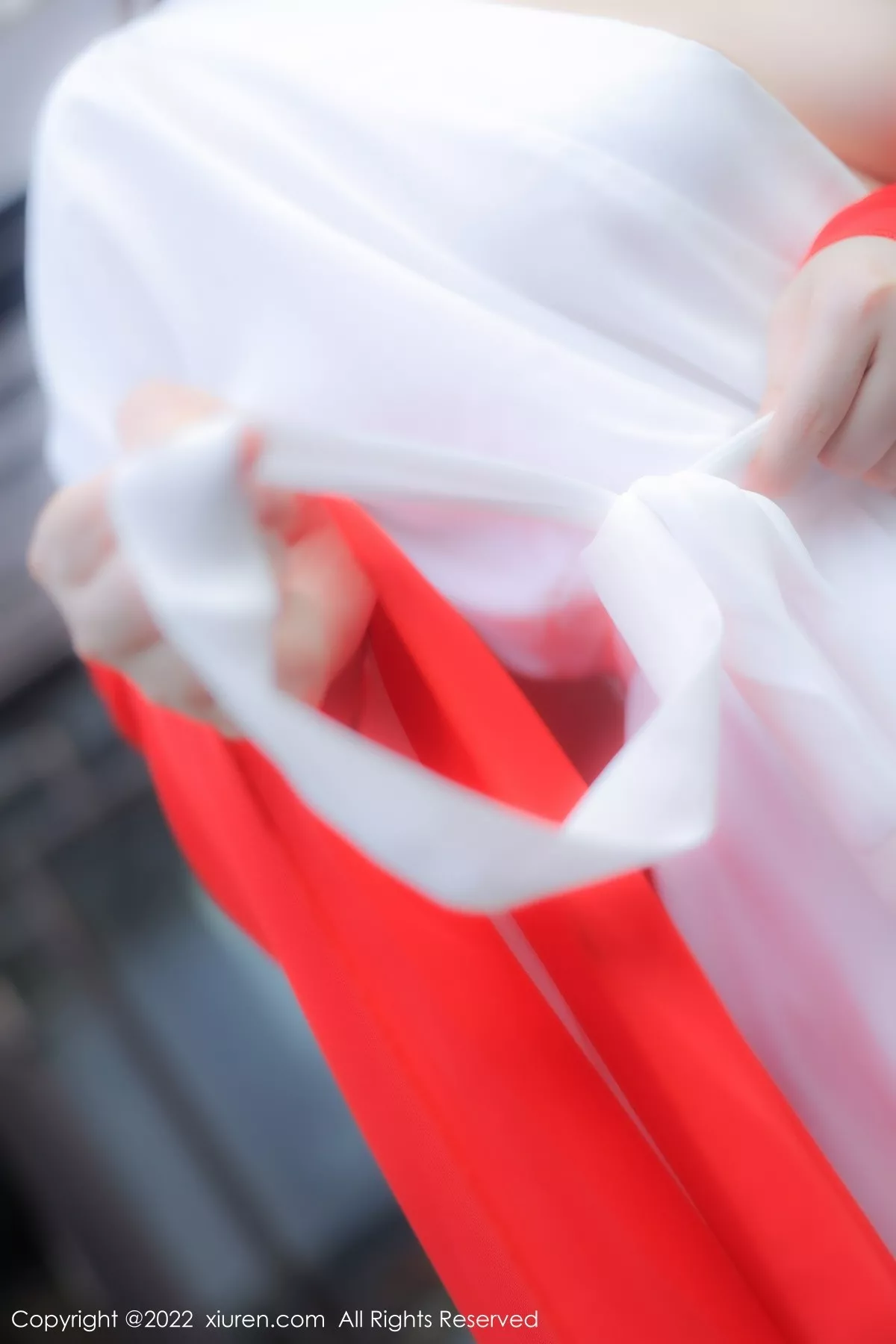 秀人集.com_[XiuRen秀人网]No.5414_模特豆瓣酱性感红色唐韵古装服饰半脱露傲人豪乳惹火诱惑写真80P