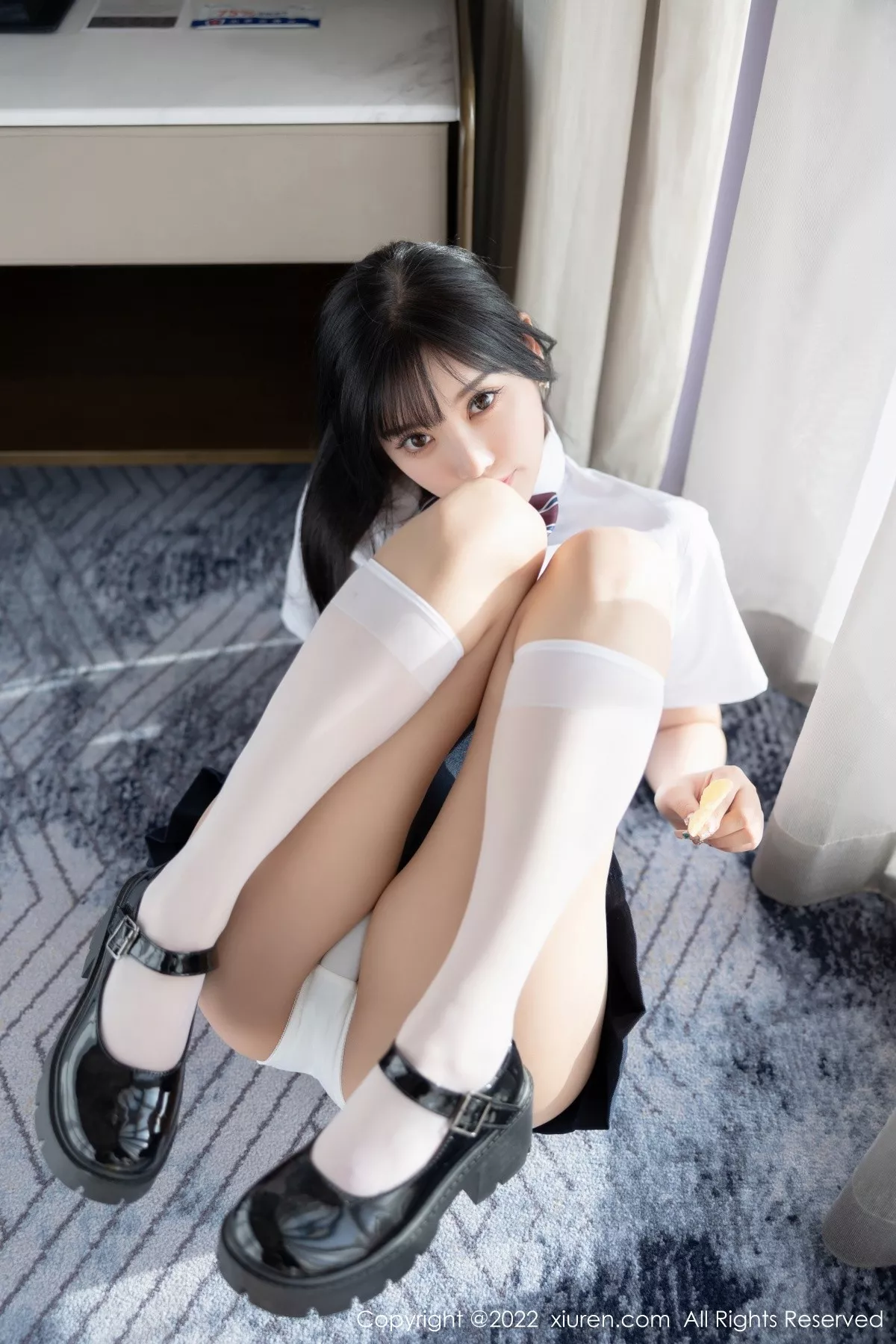 秀人集.com_[XiuRen秀人网]No.5338_女神杨晨晨Yome清爽学妹制服露蕾丝内衣秀完美身材诱惑写真82P