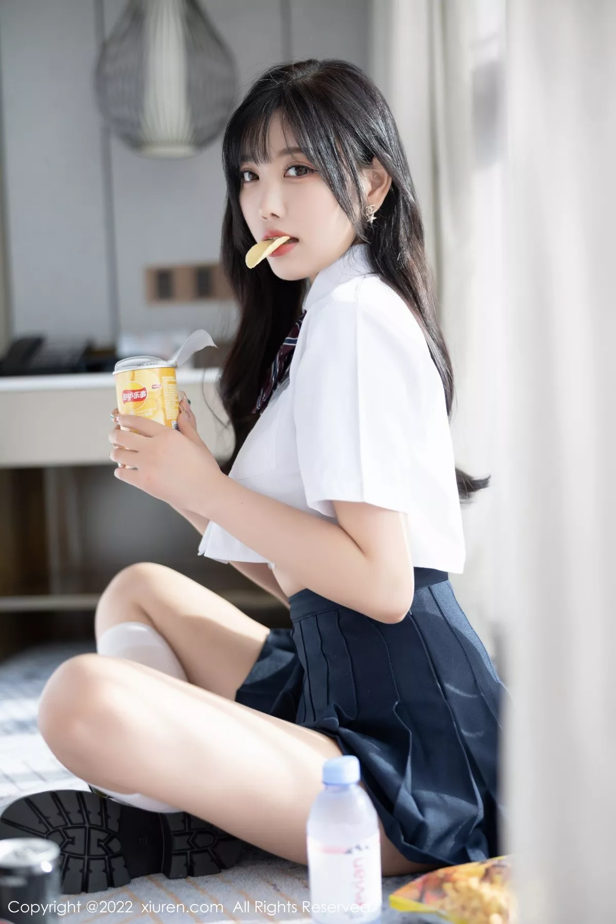 秀人集.com_[XiuRen秀人网]No.5338_女神杨晨晨Yome清爽学妹制服露蕾丝内衣秀完美身材诱惑写真82P