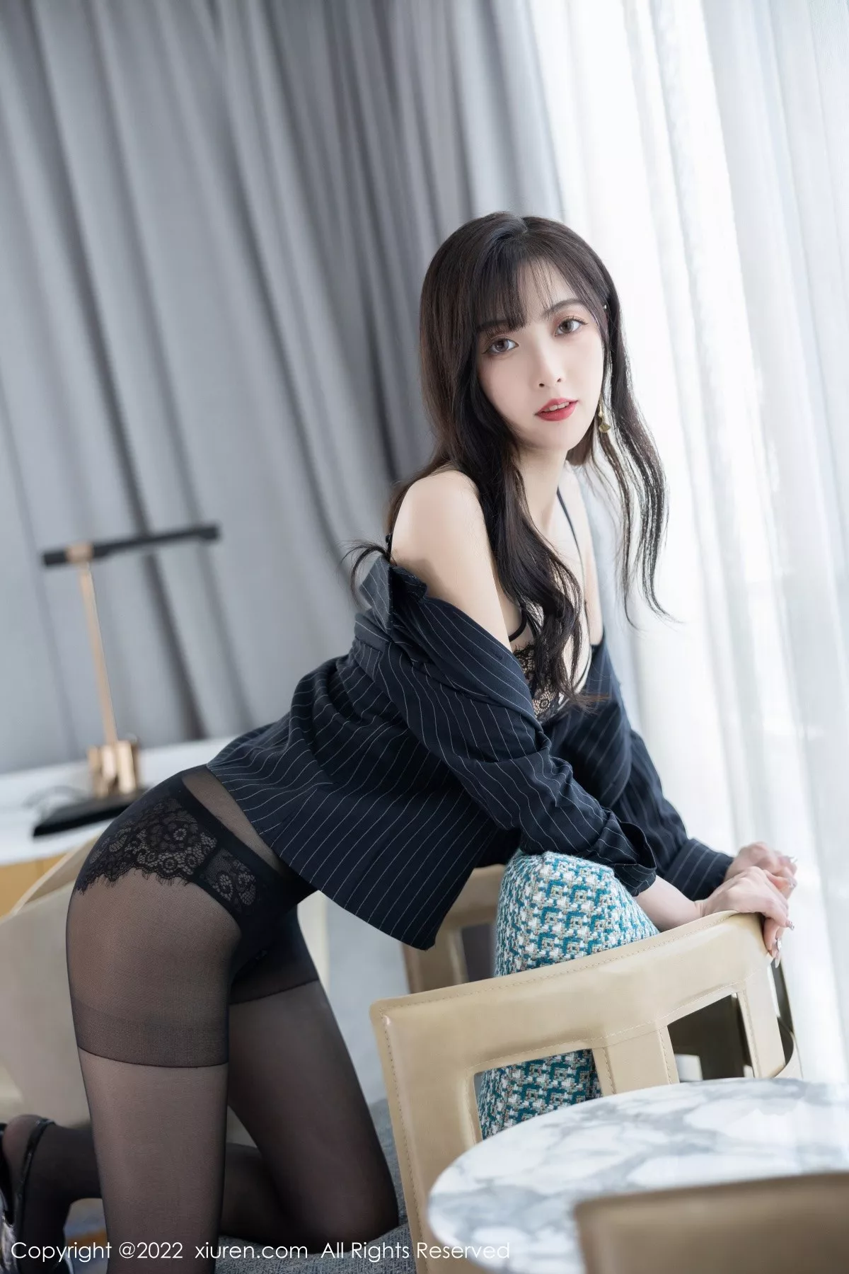 秀人集.com_[XiuRen秀人网]No.5346_模特林星阑厦门旅拍半脱露轻透蕾丝内衣配超薄黑丝极致魅惑写真87P