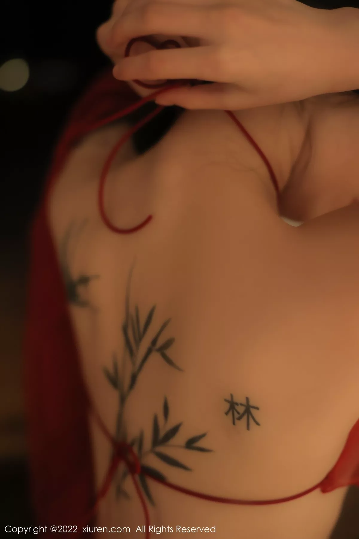 秀人集.com_[XiuRen秀人网]No.5527_模特奶瓶大理旅拍私房性感红色轻透古装服秀完美身材诱惑写真78P