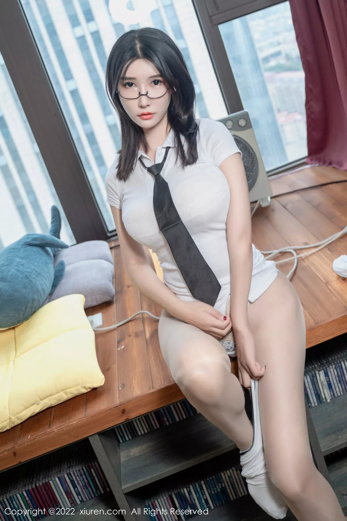 秀人集.com_[XiuRen秀人网]No.5472_模特夏沫沫tifa私房半脱露性感蕾丝内衣配超薄肉丝撩人诱惑写真68P