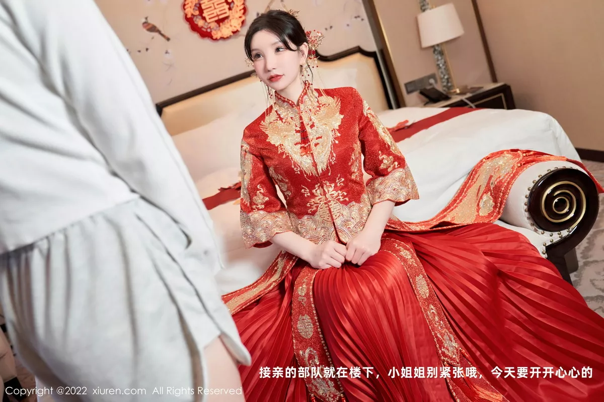 秀人集.com_[XiuRen秀人网]No.5675_女神周于希Sally私房脱新娘装露红色蕾丝内衣超薄肉丝诱惑写真80P