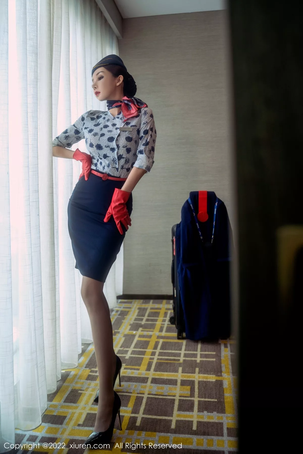 秀人集.com_[XiuRen秀人网]No.5609_模特陈怡曼御姐空乘系列私房半脱露透视内衣秀惹火身材诱惑写真61P