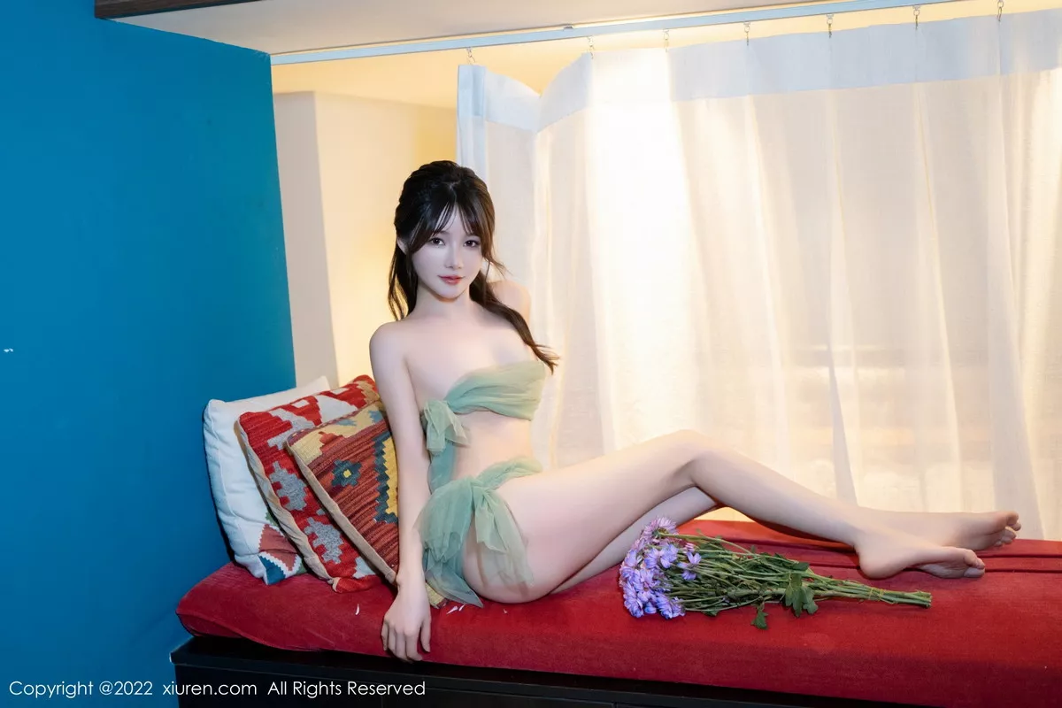 秀人集.com_[XiuRen秀人网]No.5800_模特婠婠么居家私房性感轻透薄纱裹身秀绝美身材火辣诱惑写真56P