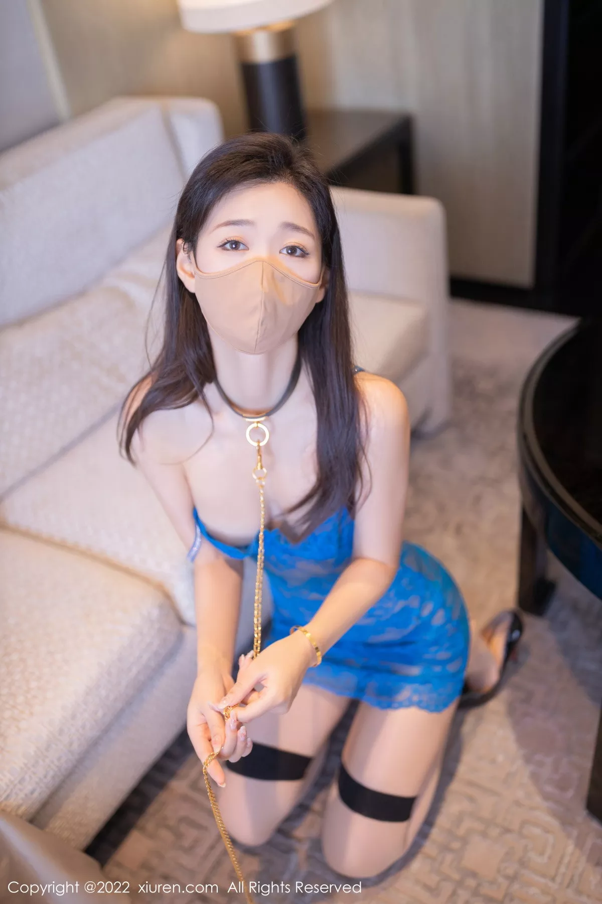 秀人集.com_[XiuRen秀人网]No.5817_模特唐安琪性感蓝色蕾丝轻透服配原色丝袜秀曼妙身姿诱惑写真76P