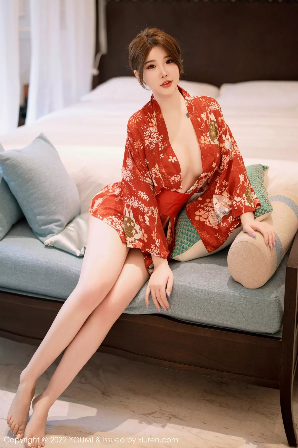 秀人集.com_[YouMi尤蜜荟]Vol.865_模特小海臀Rena西双版纳旅拍红色日式和服秀浑圆美臀诱惑写真68P