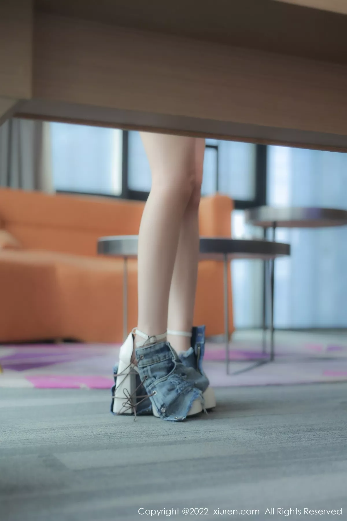 秀人集.com_[XiuRen秀人网]No.5868_模特美七Mia私房性感超短情趣牛仔服秀惹火身材撩人诱惑写真82P