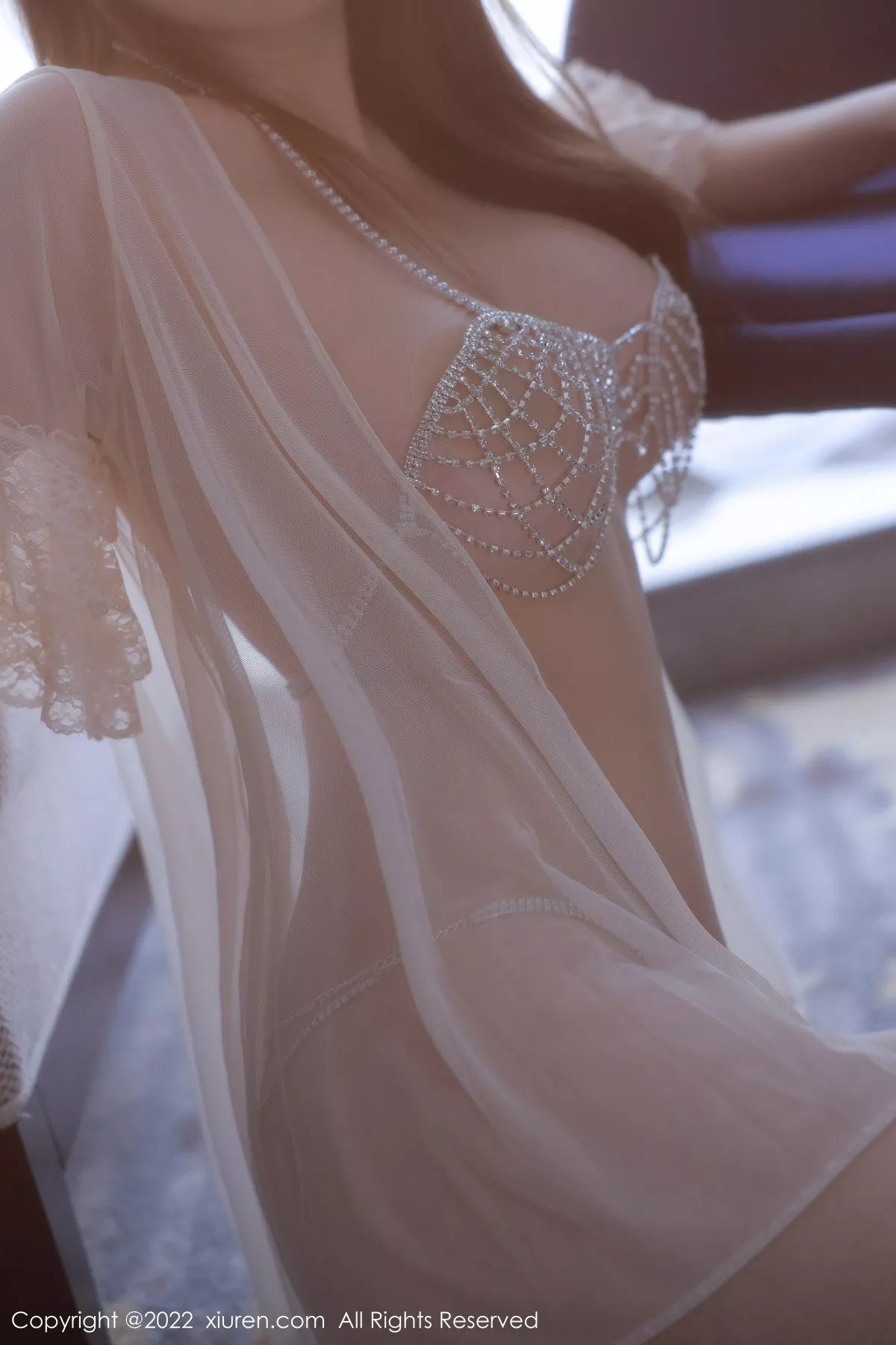 秀人集.com_[XiuRen秀人网]No.5761_模特甜妮私房轻透薄纱服露镶钻吊坠式内衣秀火辣身材诱惑写真60P